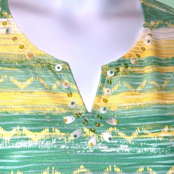 Alfred Dunner new cute summer top! - Picture 5 of 10